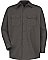 Red Kap Men's Heavyweight Cotton Twill Long Sleeve Workshirt