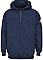 Bulwark Flame Resistant Pullover Hooded Fleece Sweatshirt with 1/4 Zip