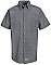 Red Kap Men's Micro-Check Short Sleeve Uniform Shirt