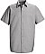 Red Kap Men's Specialized Pocketless Shirt